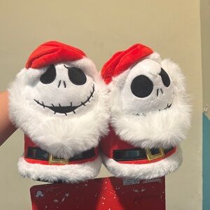 Festive Santa Slippers
